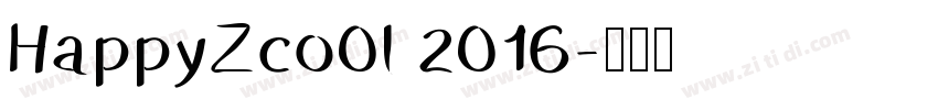 HappyZco0l 2016字体转换